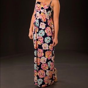 Tracy Negoshian Floral Maxi Dress ‘Jennifer’